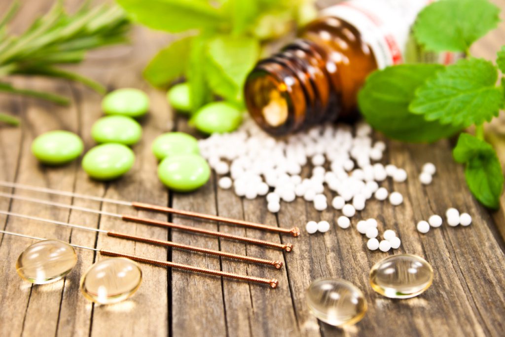 Natural healing alternative medicine